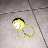 Luce Polifemo a batteria per libri, PC, scrivania