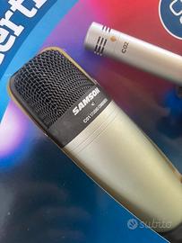 Microfoni a condensazione Samson C01 - C02