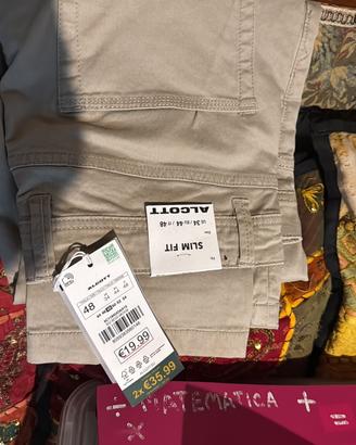 Jeans UOMO Alcott beige NUOVO