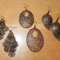 orecchini in metallo stile boho