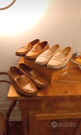Mocassini Tod's Cuoio e scamosciato N°38