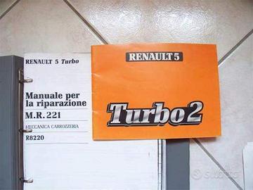 RENAULT 5 TURBO-Motore centrale-Manuale d’officina