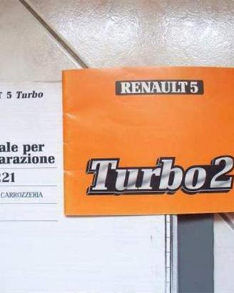 RENAULT 5 TURBO-Motore centrale-Manuale d’officina