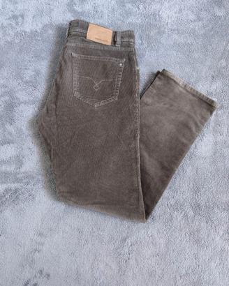 Pantaloni Pierre Cardin Velluto a Coste Brown W34