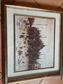 Dipinto acquerello Basilica di San Marco – Venezia