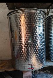 Botte in Acciaio inox 4 quintali