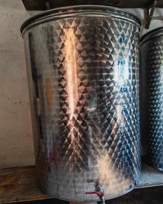 Botte in Acciaio inox 4 quintali
