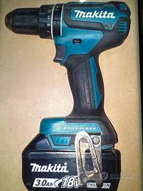 Avvitatore Makita 18 volt carica batteria 5A
