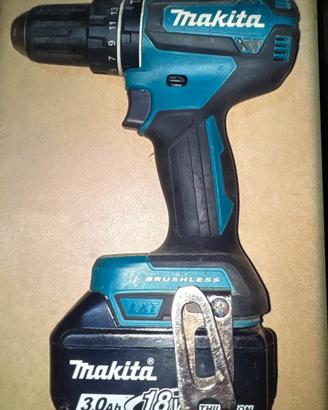 Avvitatore Makita 18 volt carica batteria 5A