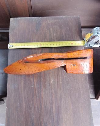 Oggetto in legno di ginepro 