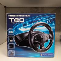 Volante Thrustmaster T80 PS5/4/3 e PC