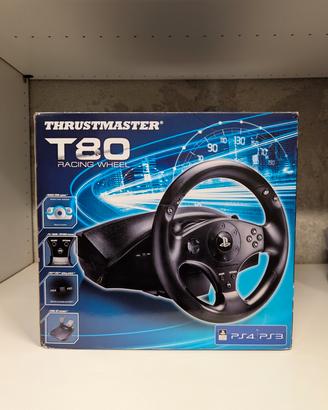 Volante Thrustmaster T80 PS5/4/3 e PC