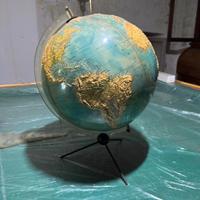 Mappamondo Rilievo Vintage Rico firenze anni 60