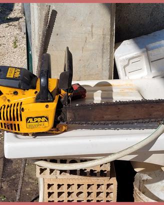 Motosega Alpina — da riparare