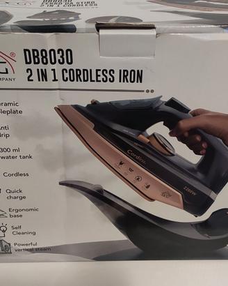 Ferro da stiro DB8030 2 in 1 DCG cordless iron