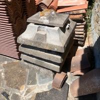 Terminale canna fumaria in cemento