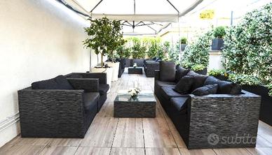 Bicamere Biservizi, Terrazza di 60 mq Garage Doppi