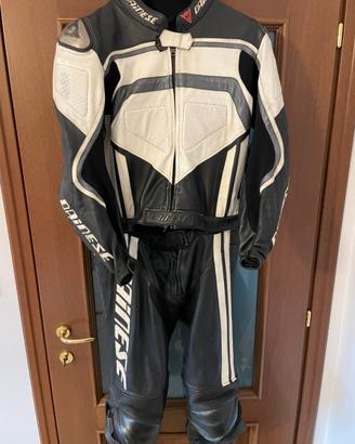 Tuta moto divisibile Dainese tg 50