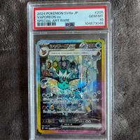 Vaporeon #205 PSA 10 Carta Pokémon Giapponese