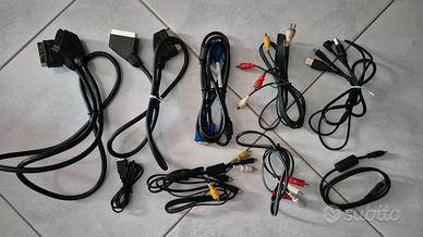 Cavi audio, video, VGA, scart, per monitor