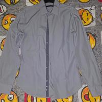 Camicia uomo grigia