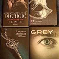 4 romanzi: Trilogia 50sfumature + Gray