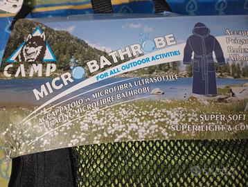 Accappatoio in microfibra Camp M