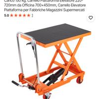 tavolo elevatore idraulico vevor