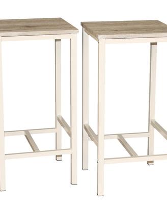 BRASIL SET 2 SGABELLI BAR Cucina