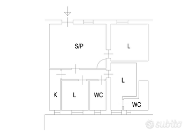Appartamento ingresso indipendente