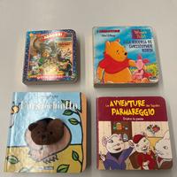 Lotto 4 libri cartonati per bambini