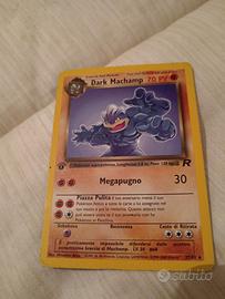 Carta Pokekon Dark Machamp Set Rocket