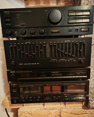 Impianto hi-fi completo 