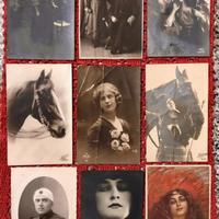 Lotto foto cartoline d’epoca e calendari 900