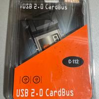 USB 2.0 CardBus ST Lab C-112 – Adattatore 4 Porte
