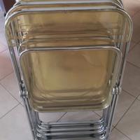 Set di 4 sedie Plia by Anonima Castelli