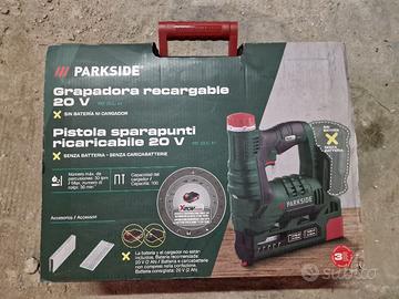 Pistola sparapunti ricaricabile 20v Parkside 