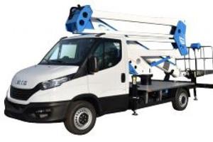 IVECO Daily 35S14 PIATTAFORMA AEREA SOCAGE 27 M.