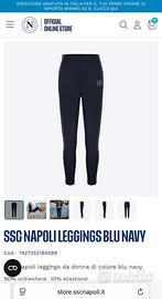 Leggings Napoli Calcio originale EA7 - Nuovo