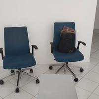 sedia direzionale con ruote