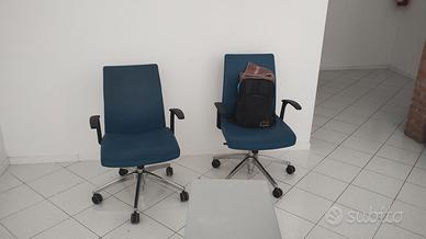 sedia direzionale con ruote