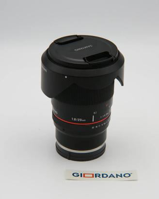 Samyang 20mm f/1.8 ED AS UMC per Sony E-Mount