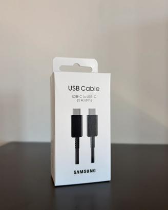 NUOVO Samsung Cavo Originale 5A 100W TypeC 1,8M
