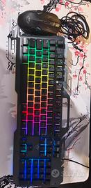 mouse e tastiera da gaming GTX 