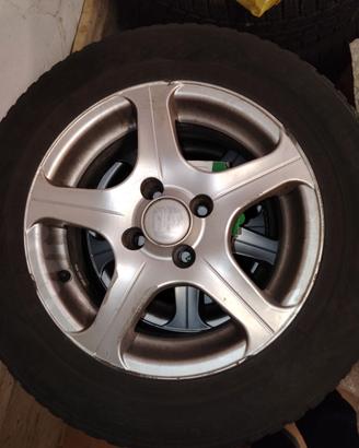 Cerchi piu pneumatici panda mod. 169 4x4