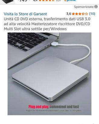 masterizzatore USB 