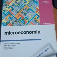libro di microeconomia con eserciziario