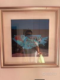 Quadro Bacosi: Pesce 55x55 cm