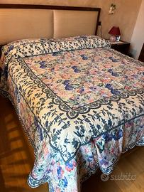 Copriletto matrimoniale trapunta primaverile