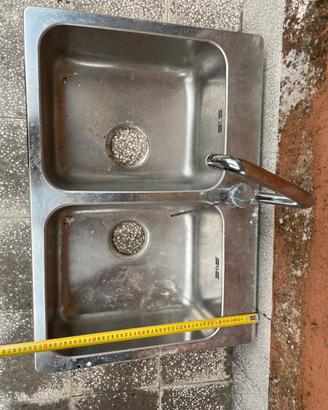 Lavello inox ikea 75x53 due vasche